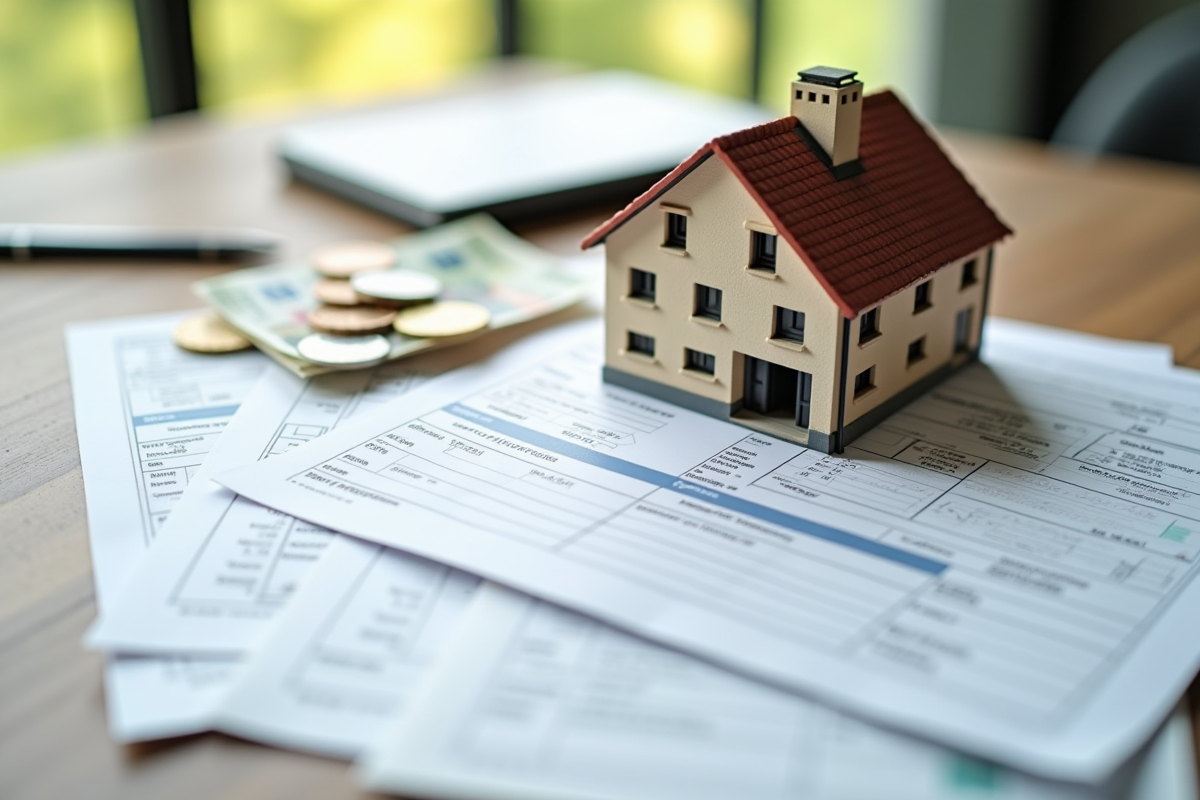 Formulaires fiscaux français avec modele immobilier et monnaie