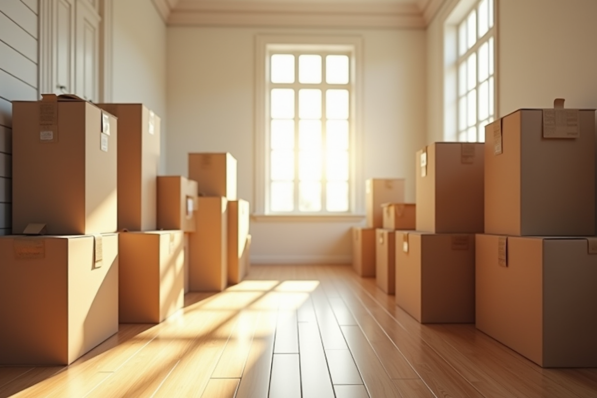 cartons déménagement