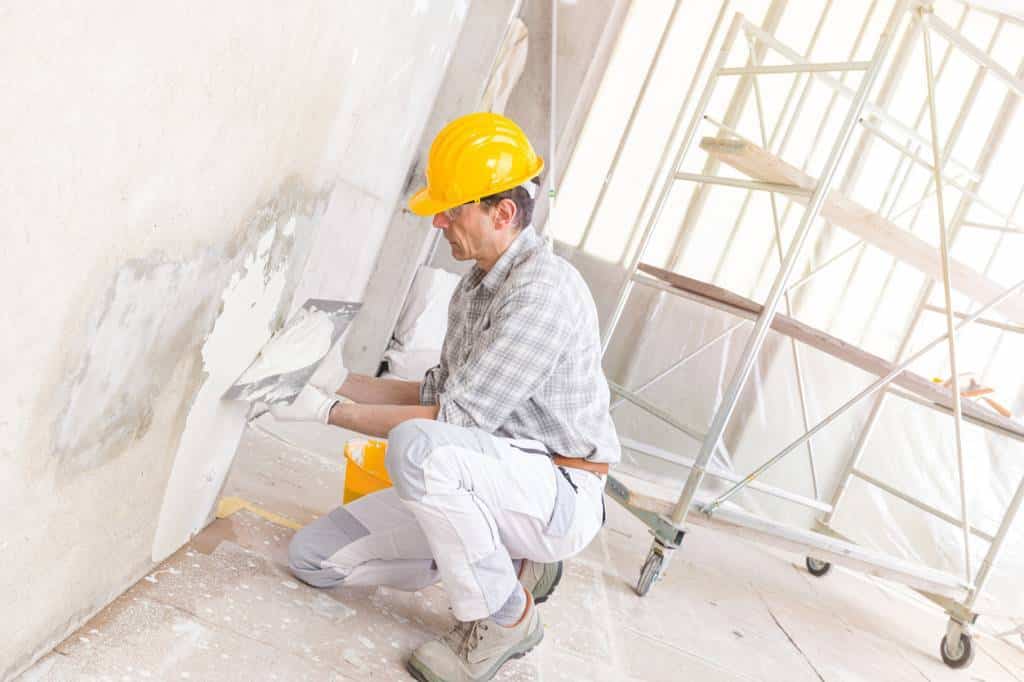 travaux mur